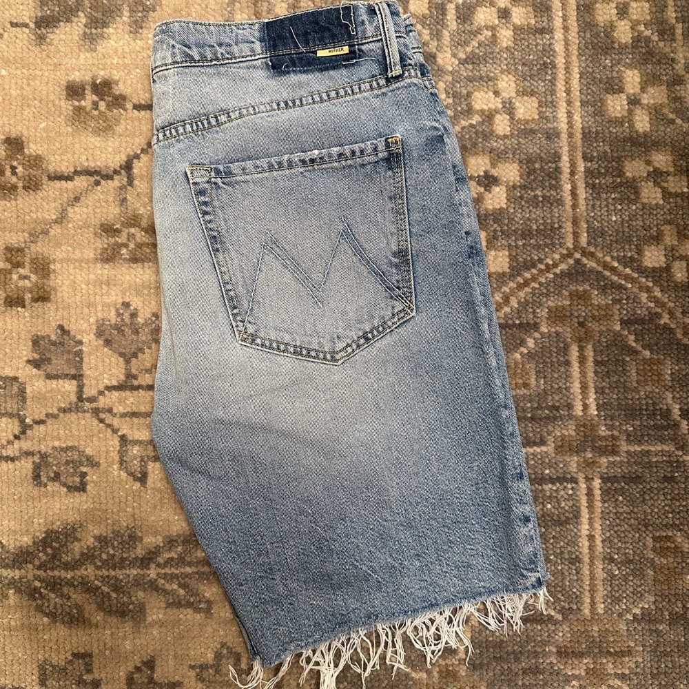 Mother Superior Denim Trickster Shorts